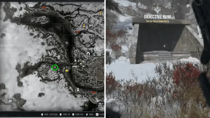 Island hidden bunker entrance in MW4 Stranded